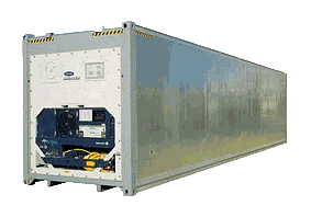 40 футовый рефрижераторный контейнер увеличенной вместимости (High Cube)